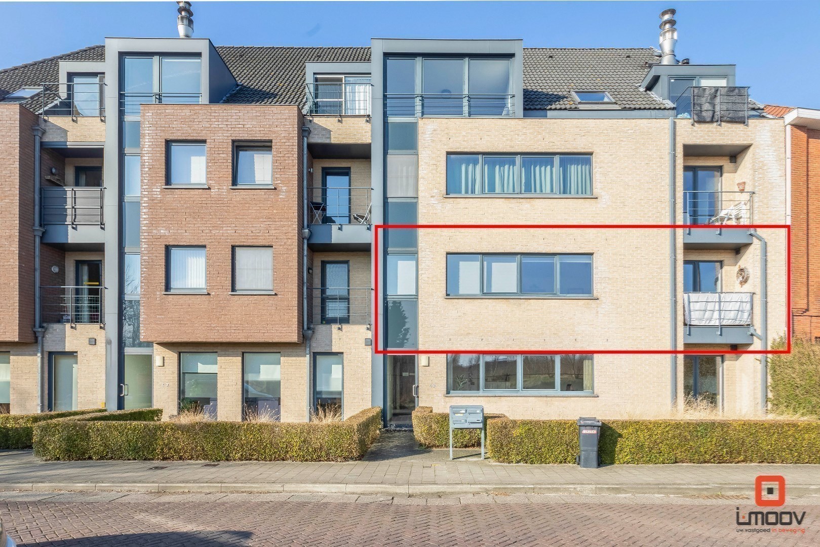 Instapklaar en energiezuinig appartement met twee slaapkamers 