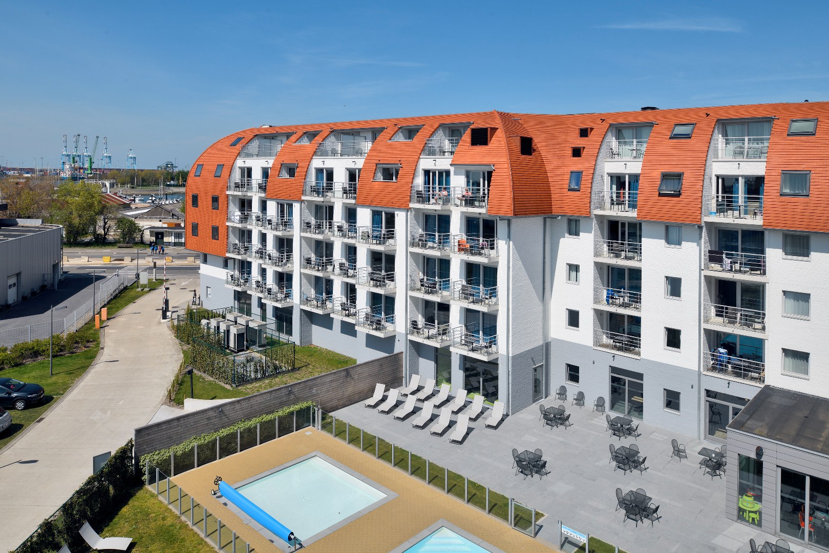 Een prachtig hotelproject in de maritieme omgeving van Zeebrugge 