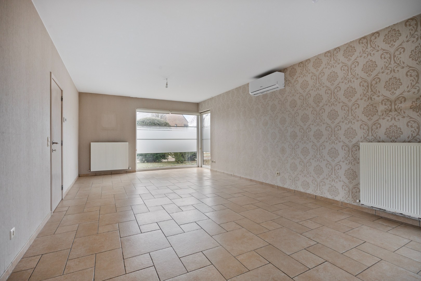 woonkamer aan voorgevel