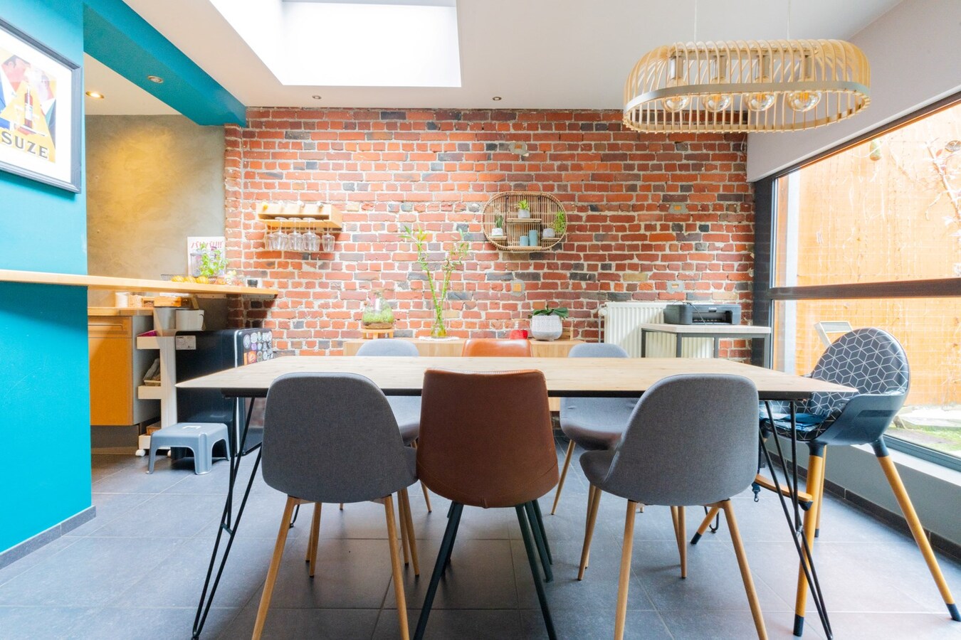 Maison atypique avec jardin et garage, COUP DE COEUR !! 