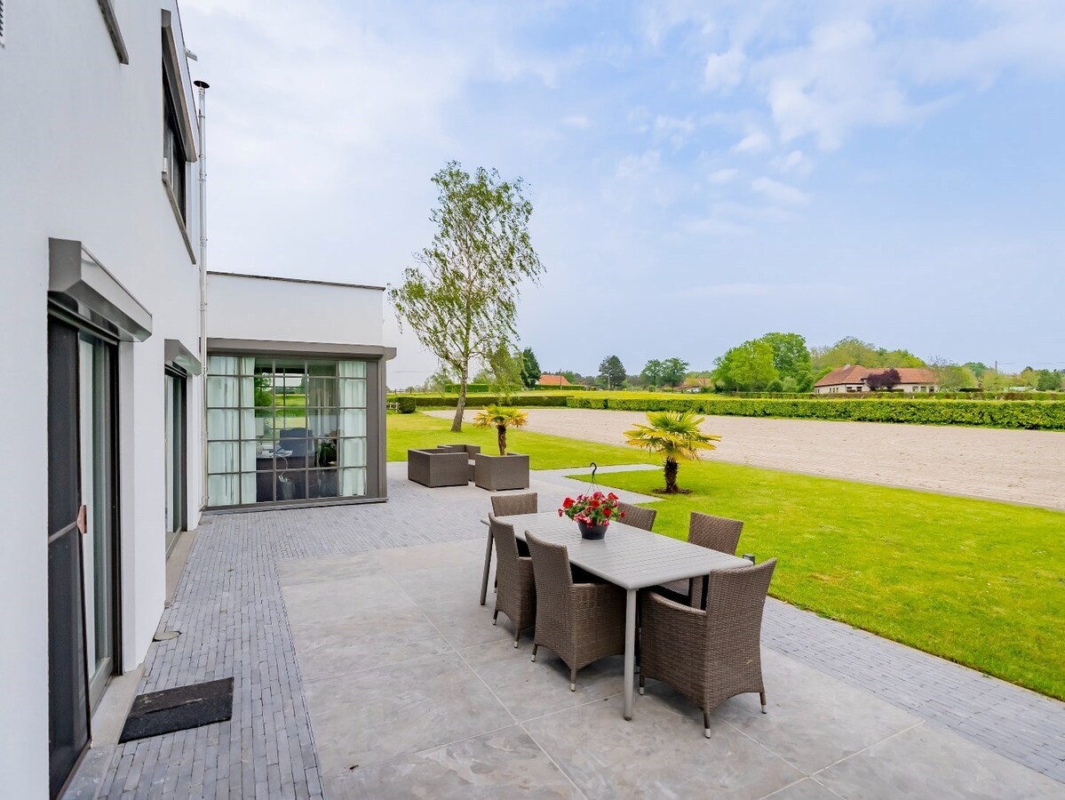 Prachtig hippische accomodatie op ca. 5,2 ha te Herselt 