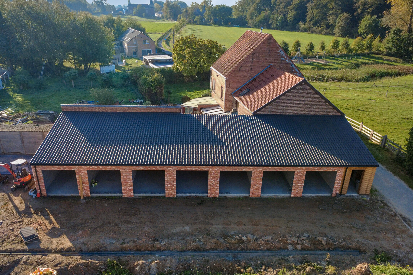 Afgewerkte halfopen bebouwing met 3 slaapkamers, tuin, terras en garage in Kerkom! - EPB A kWh/m² - bewoonbare opp. 147 m² - 6% BTW Mogelijk 