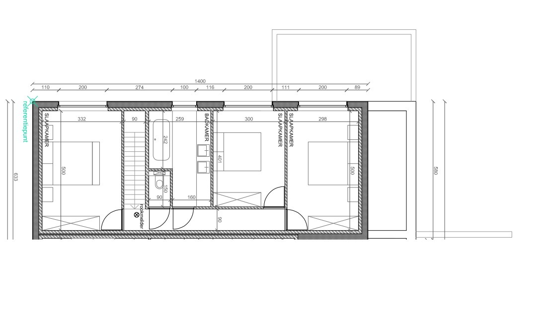 Moderne halfopen nieuwbouwwoning met 3 slaapkamers 