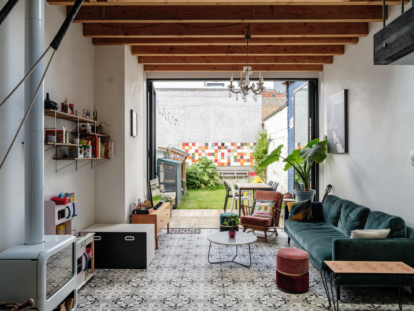 Woning met unieke inrichting 