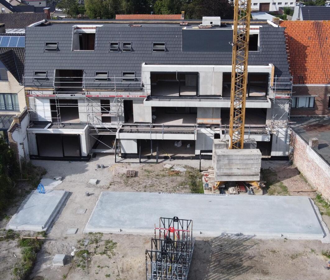 Uniek nieuwbouw appartement met 2 slaapkamers en veel zonlicht te Eernegem 