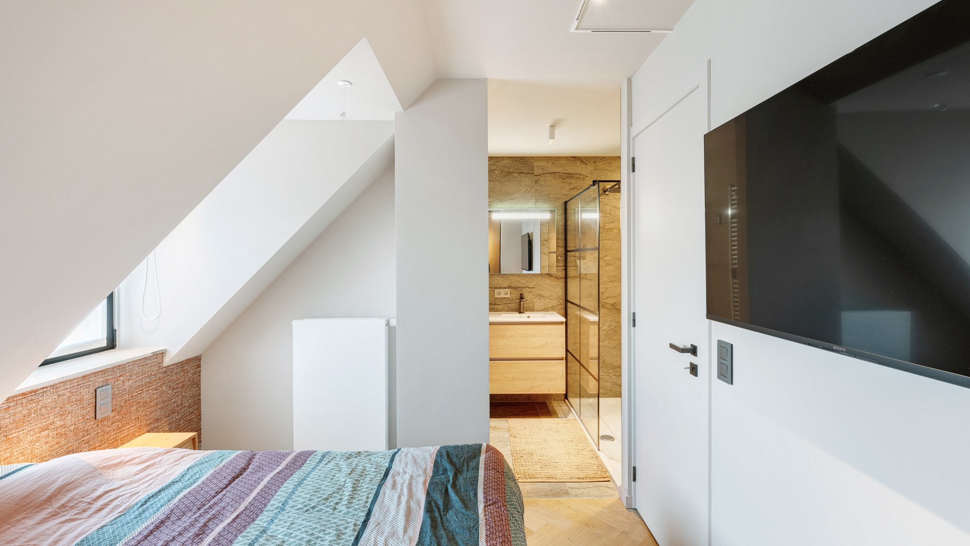 itzonderlijk duplex penthouse van 125 m² in residentie William, een recent en stijlvol gebouw (2020), perfect gelegen in het centrum van Knokke 