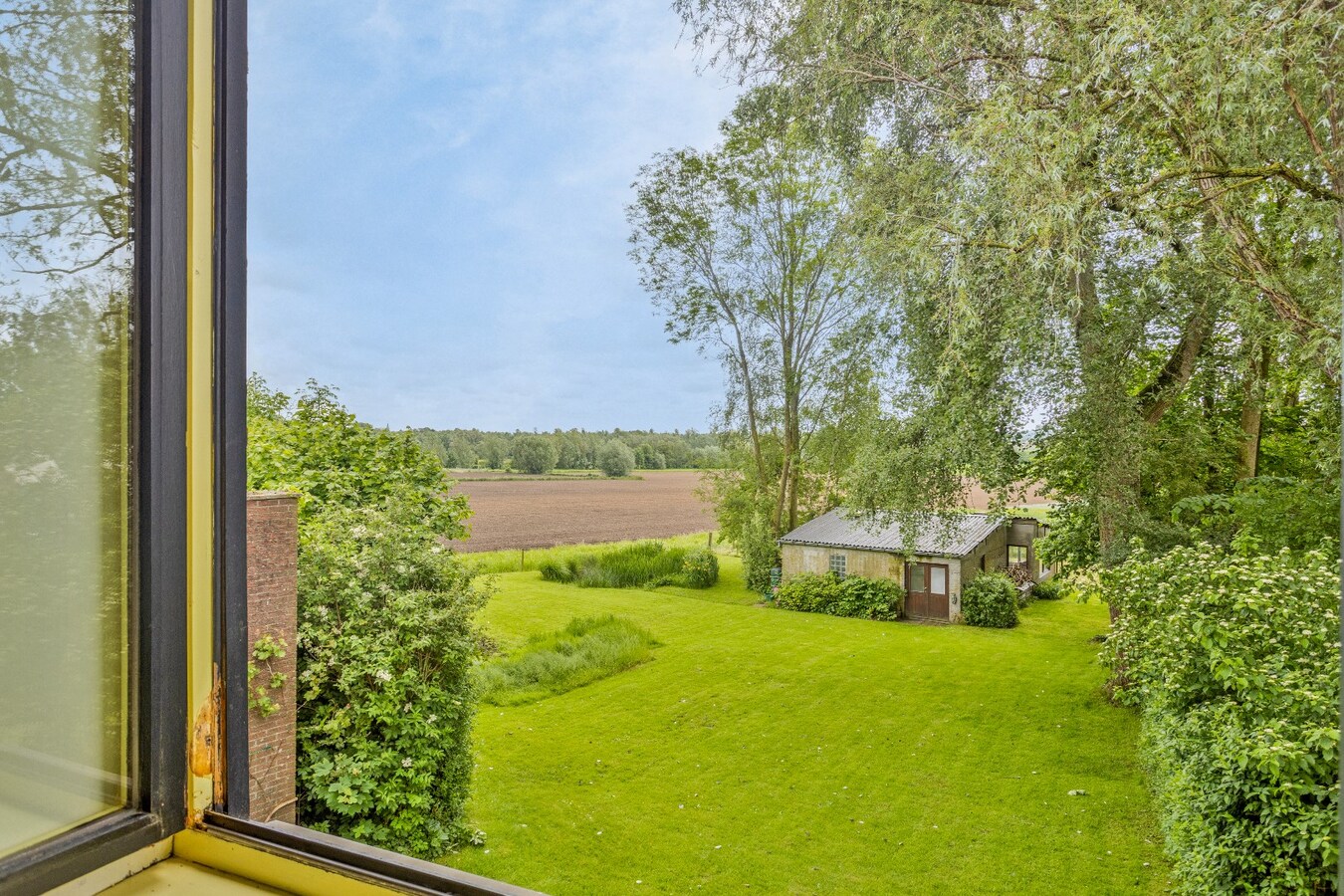 Prachtig gelegen woning met EXTRA bouwgrond in Huise 