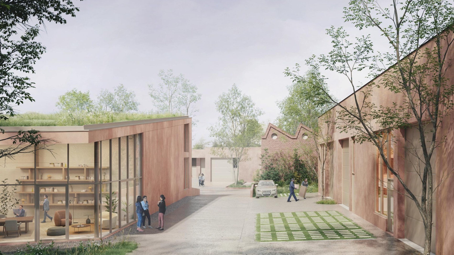 Nieuwbouw KMO-units en kantoren te koop op bedrijvensite Walle te Kortrijk