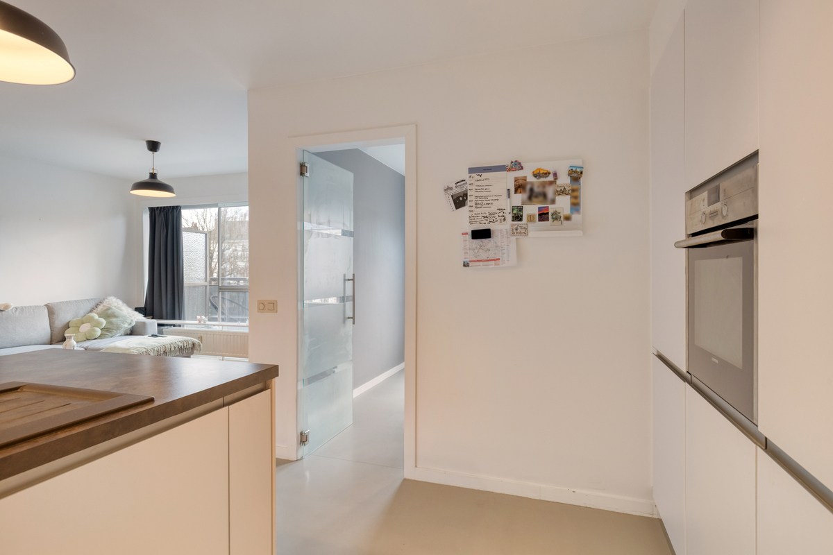 Instapklaar 1-slaapkamerappartement met terras en kelderberging in Mechelen!  – EPC 98 kWh/m² - bewoonbare opp. 61 m² 