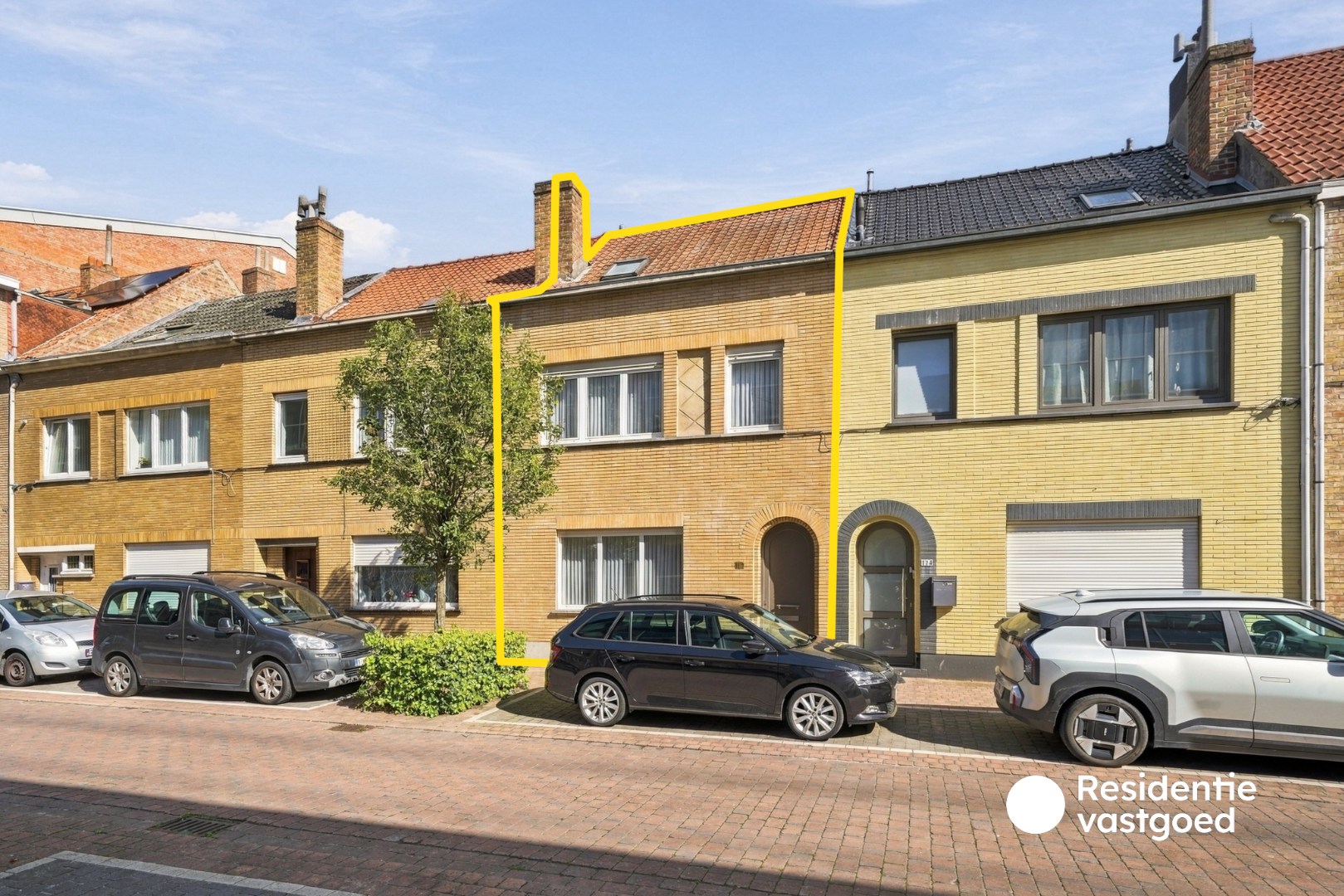 Gezellige stadswoning met zonnige koer en ruime zolder in Oostende 