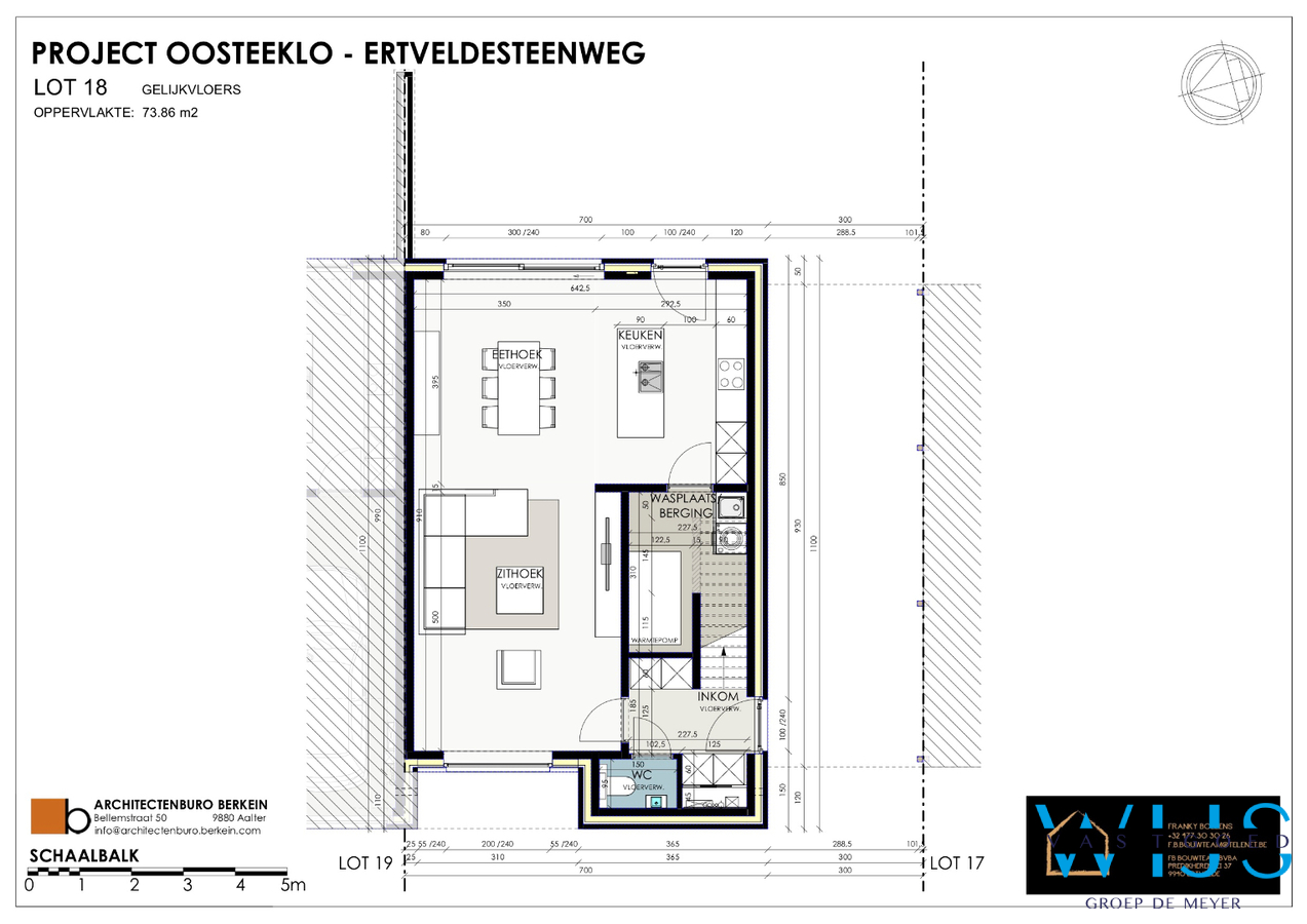 Prachtige nieuwbouwwoning te Oosteeklo ! 