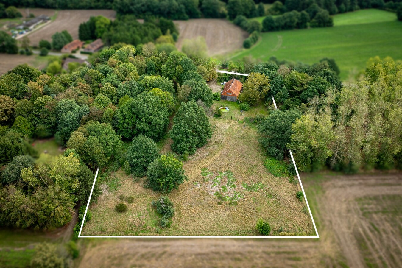 Authentic farm with meadow on approximately 1ha in Ham 