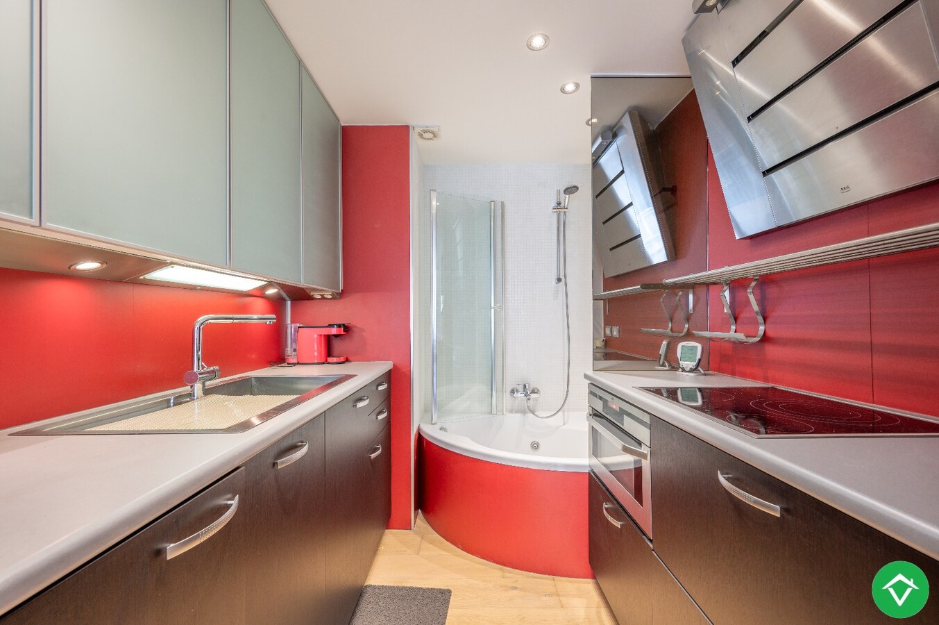 Centraal gelegen studio in dé winkelstraat van Knokke 