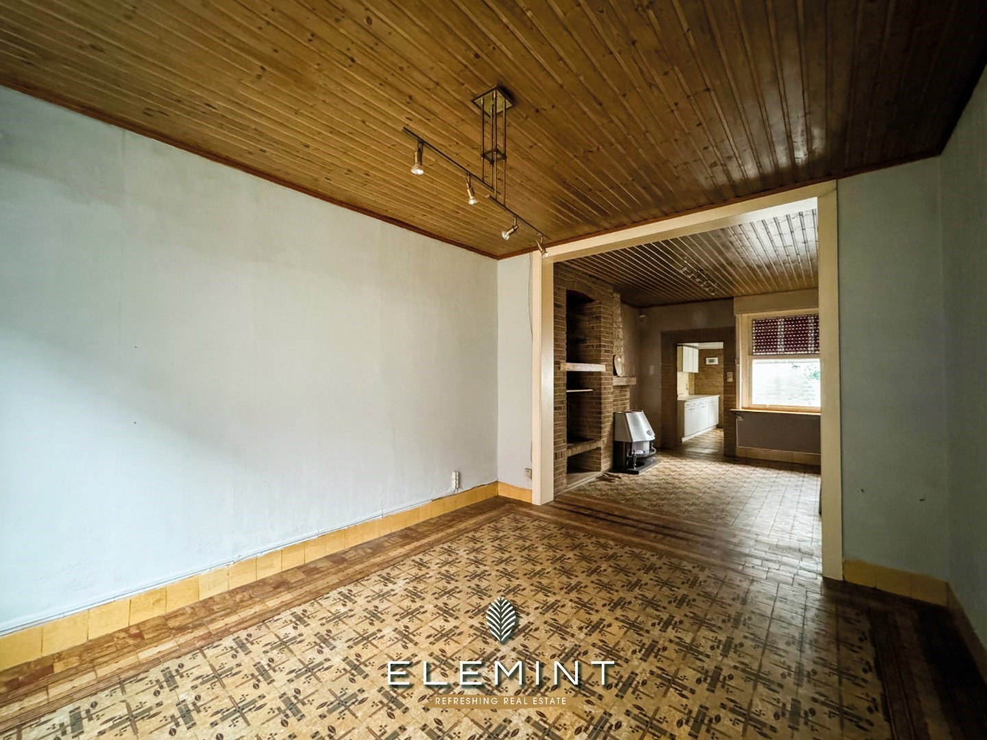 Te renoveren woning in het centrum van Heule op een perceel van 290 m² 