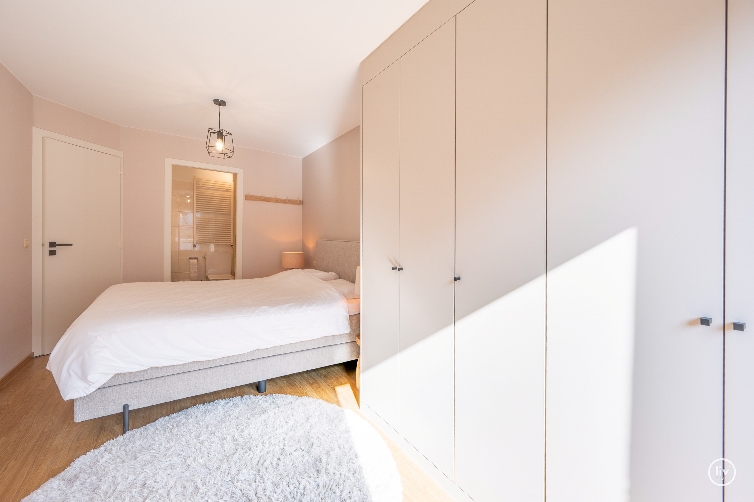 Appartement spacieux et agréable avec 2 chambres à coucher au centre de Knokke 