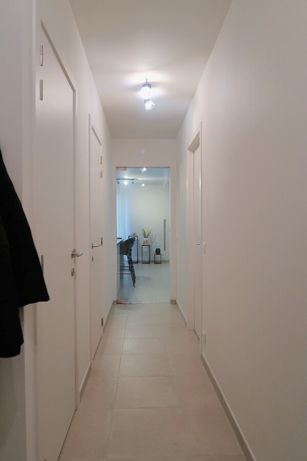 Nieuwbouwappartement met garagebox 