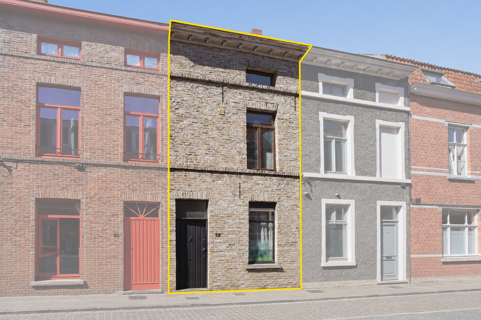 Te renoveren stadswoning op topligging in Brugge 