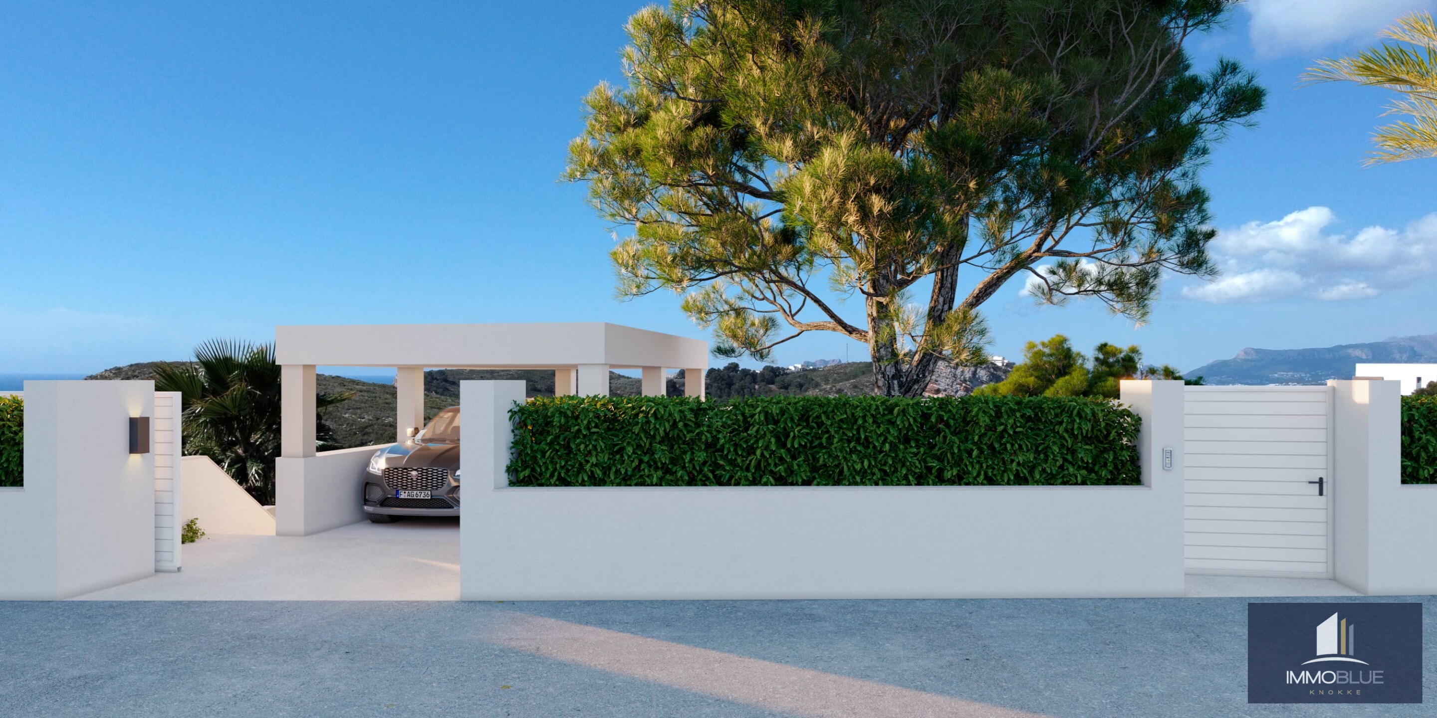 Open en praktisch wonen in mediterrane omgeving. 