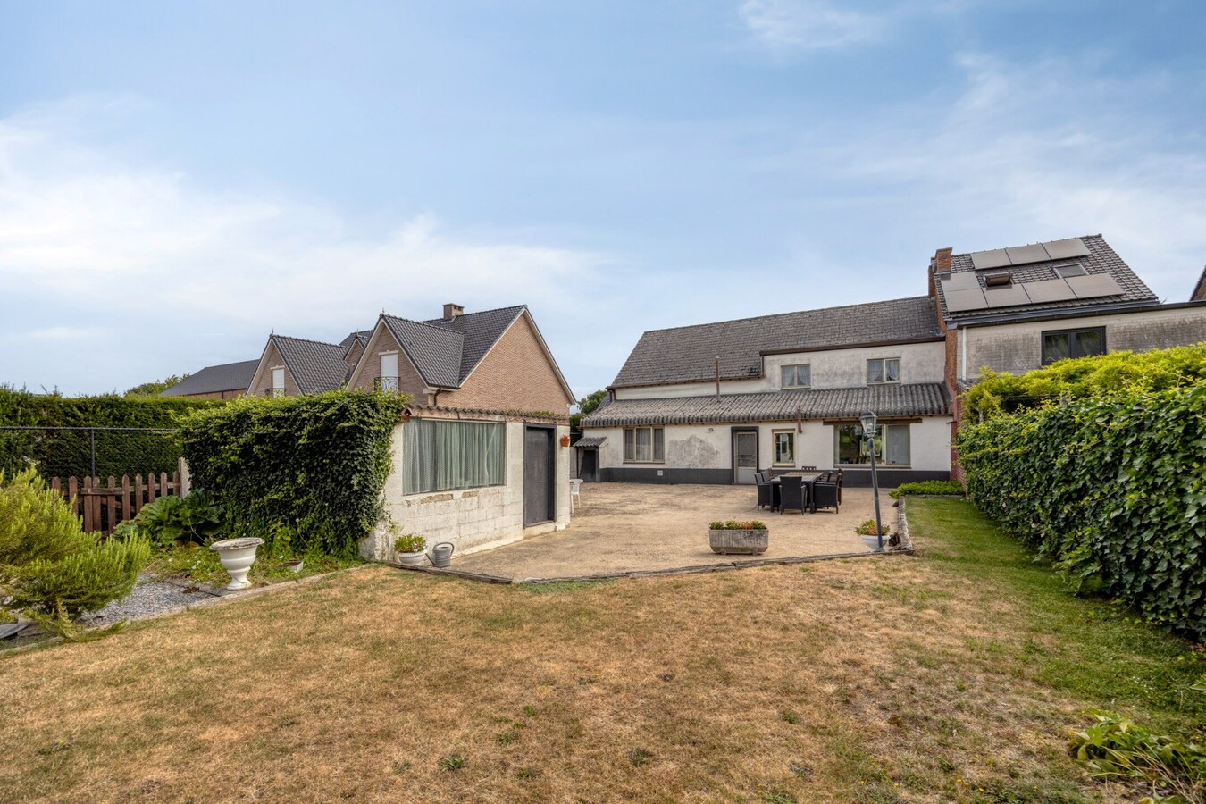Halfopen bebouwing met zonnige tuin in Willebringen (Boutersem) 