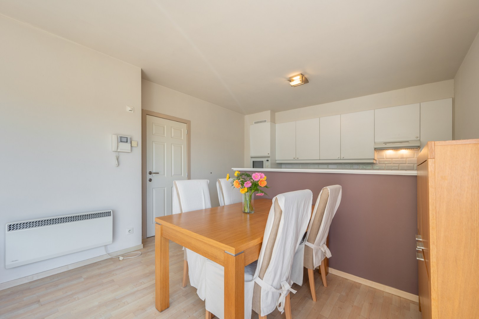 Appartement met tuin vlakbij het strand 