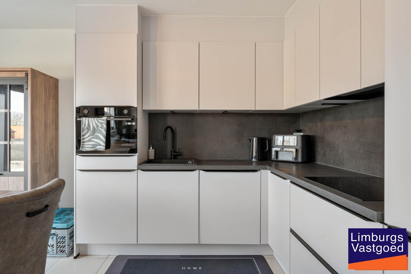 Modern appartement met groot terras in Diepenbeek, 1 slaapkamer, energielabel B, ondergrondse parking en berging inbegrepen 