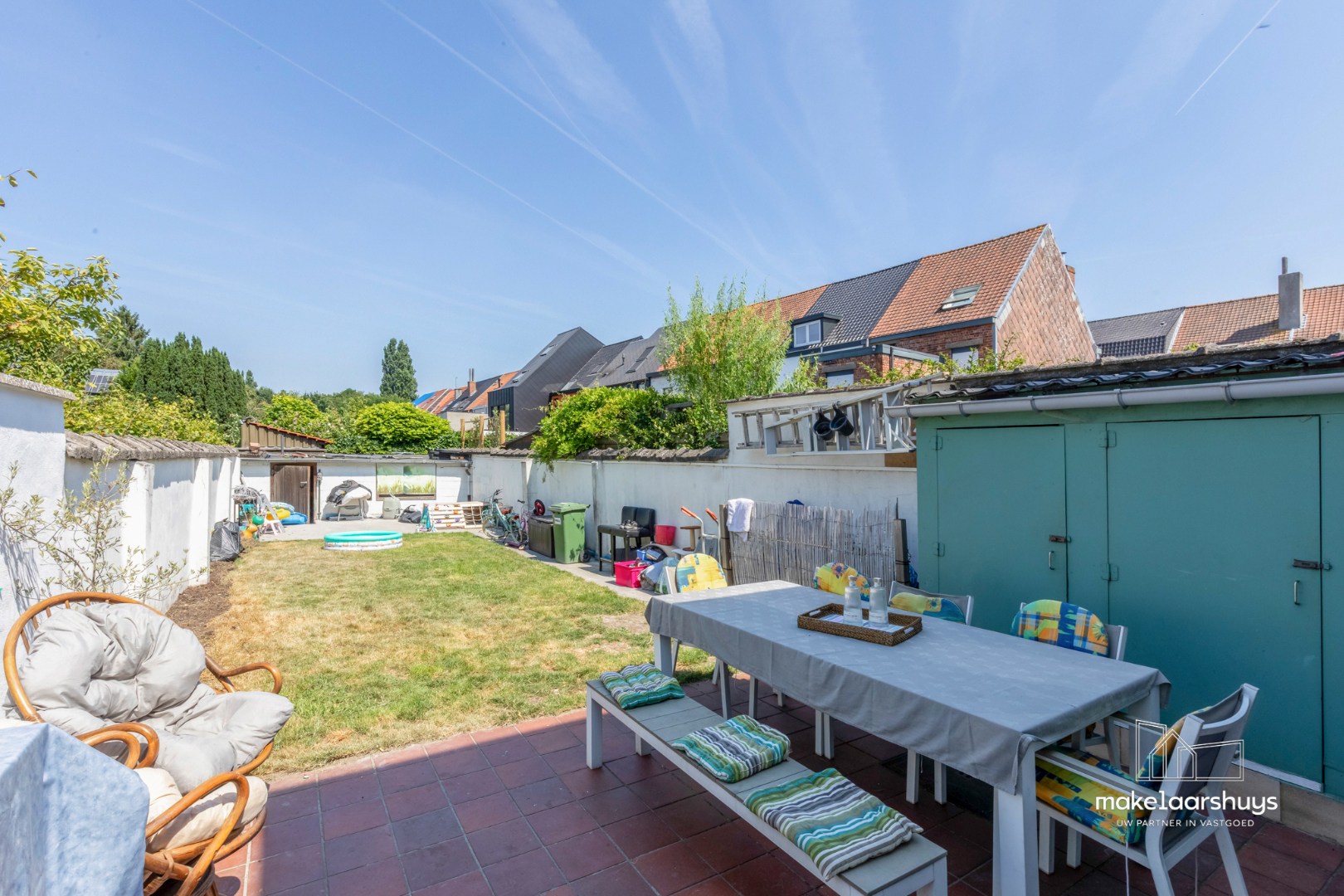 Ruime woning met 4 slpk en aangename tuin te Sint-Amandsberg 