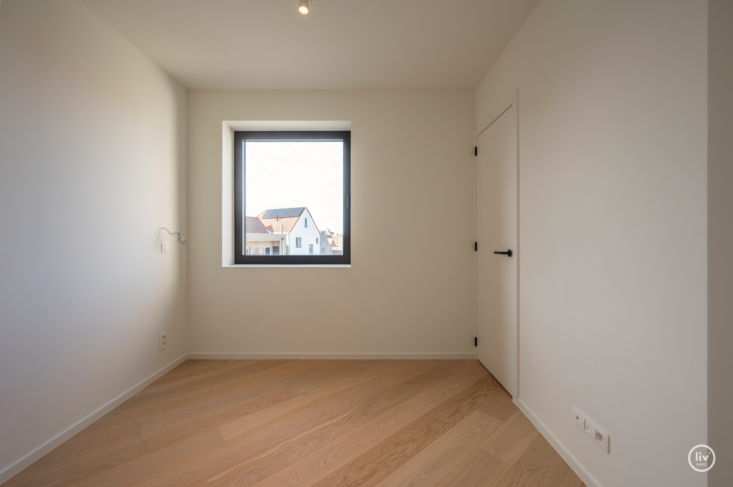 Nouvel appartement avec vue dégagée au centre de Knokke. 