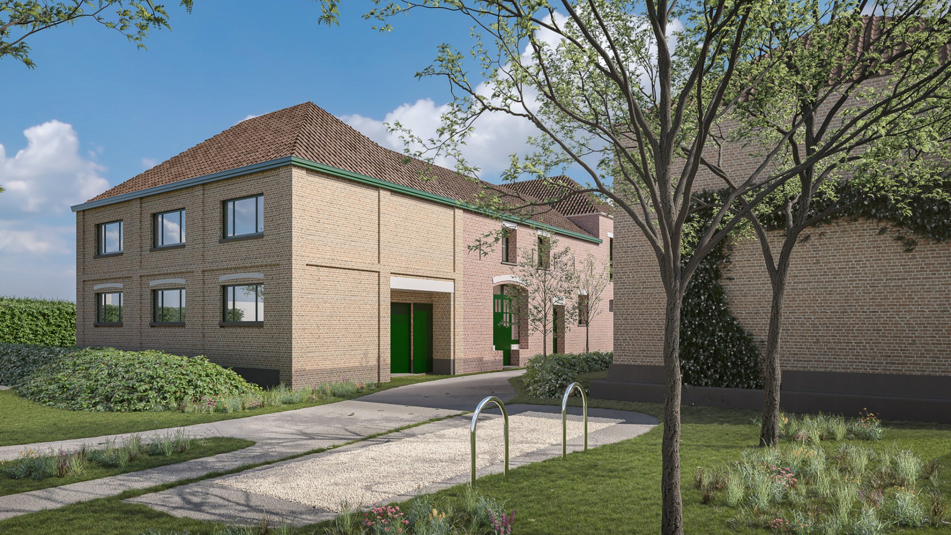 Residentie Graanmolenhof – Wonen met karakter in het hart van Zandvoorde 