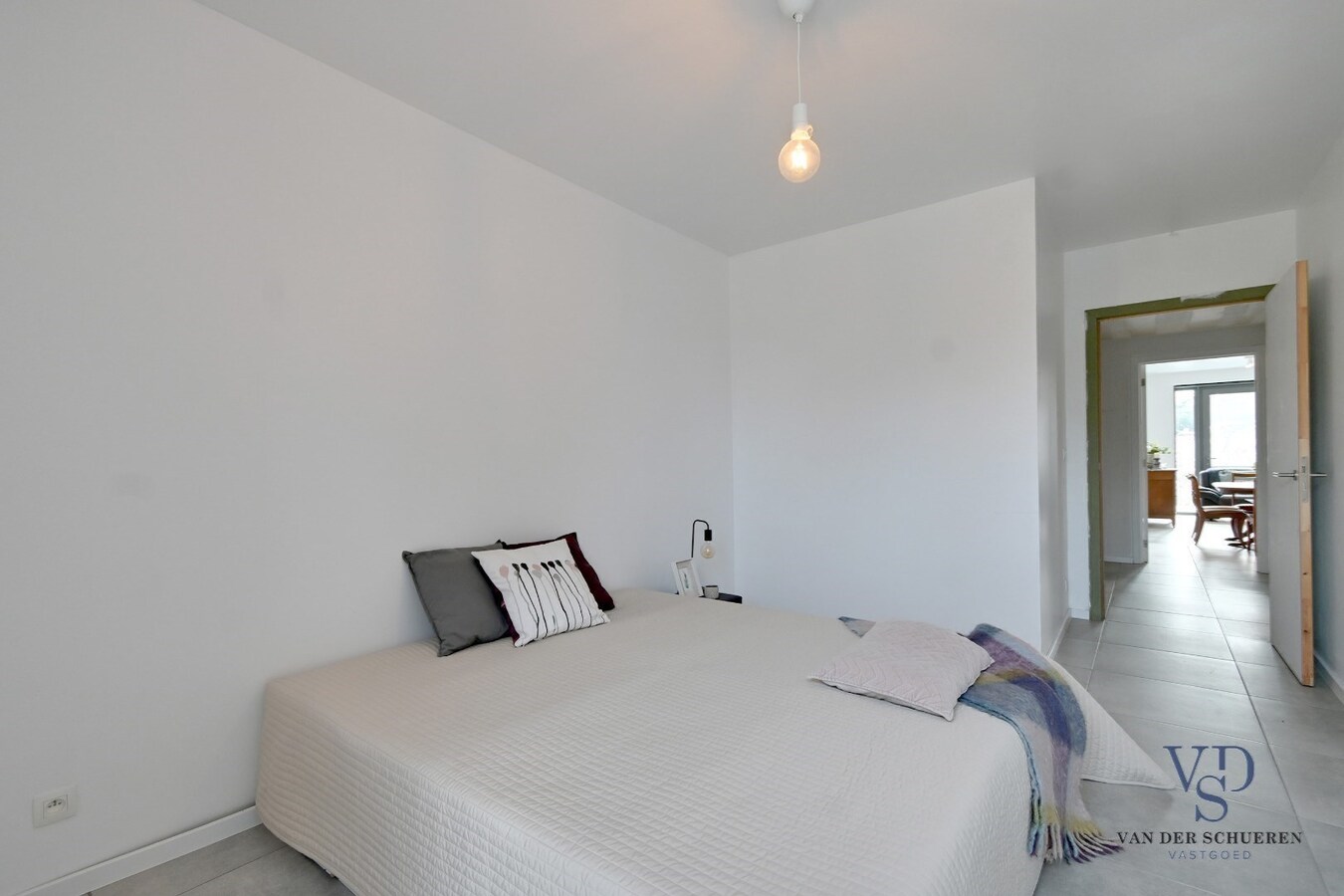 Gelijkvloers appartement met 2 terrassen. 