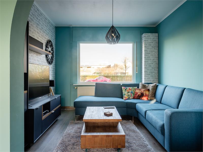 Instapklare, ruime half-open bebouwing in groene residentiële wijk te Evergem 