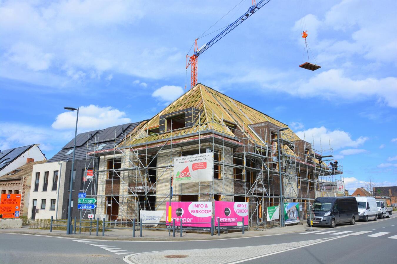 Modern nieuwbouwproject in het gezellige Westkerke 