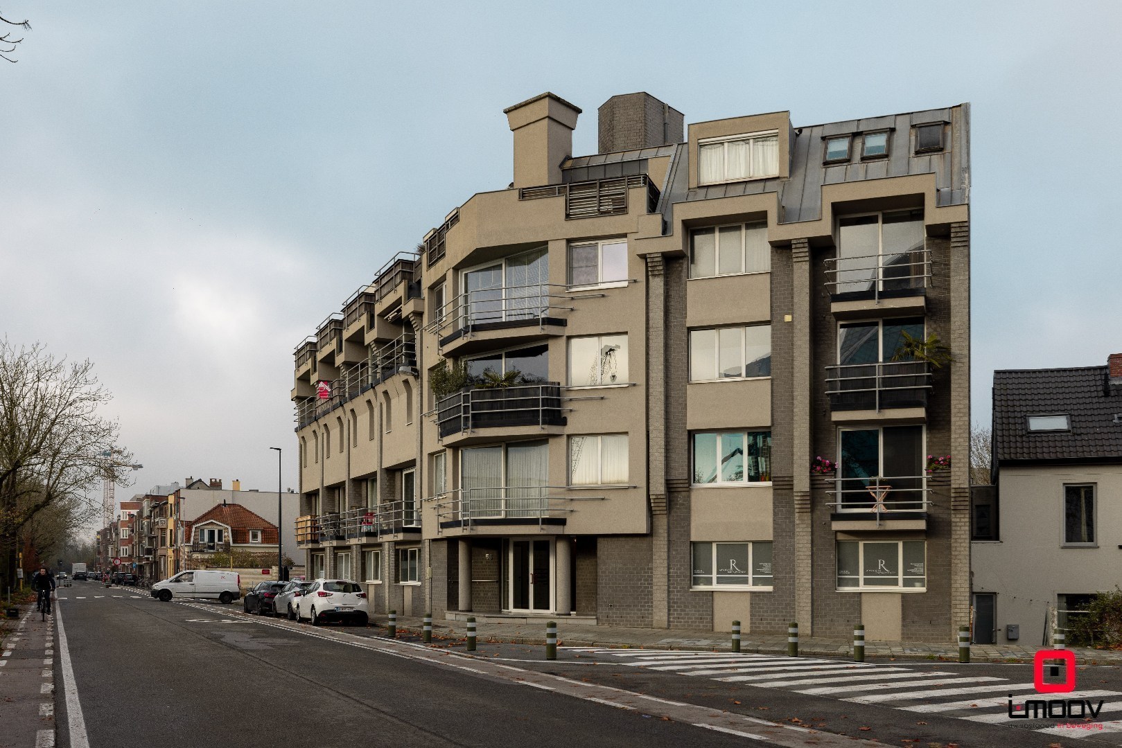 Eénslaapkamerappartement met optie voor één of twee afgesloten garageboxen op TOPLOCATIE aan Gent-Sint-Pieters 