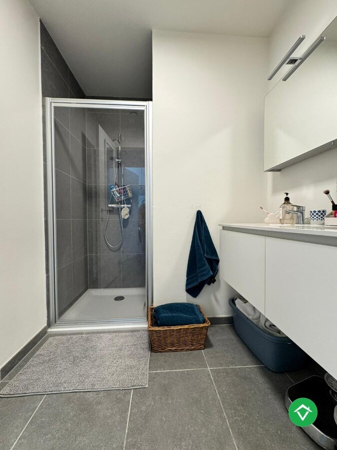 Modern 1-slaapkamerappartement met ruim terras aan de Vaartdijk in Brugge – EPC A 