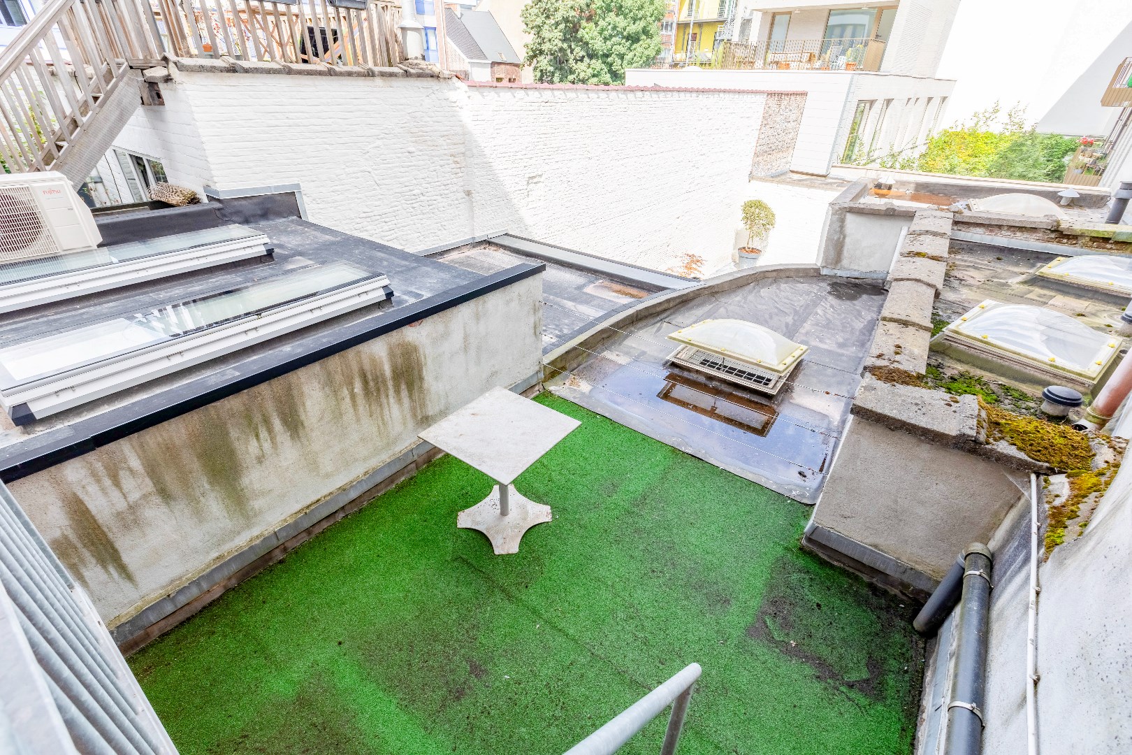 Studio met terras in Gent 