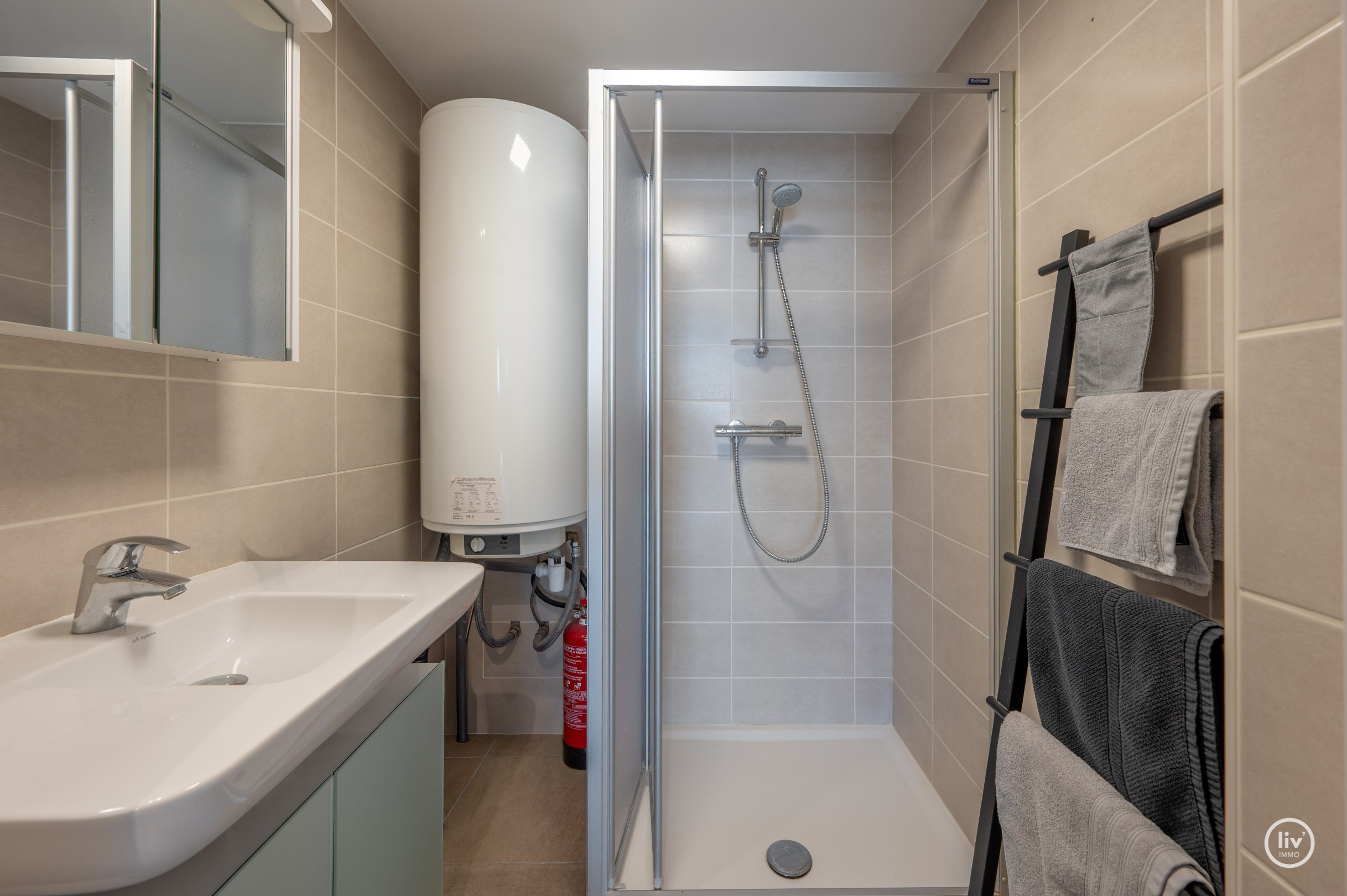 Lichtrijk 1-slaapkamerappartement op een aangename ligging vlakbij de Lippenslaan te Knokke. 