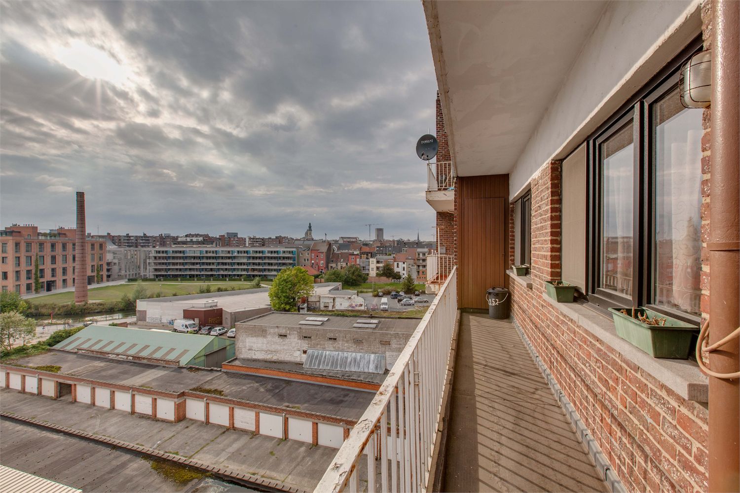 Tweeslaapkamer-appartement op toplocatie 