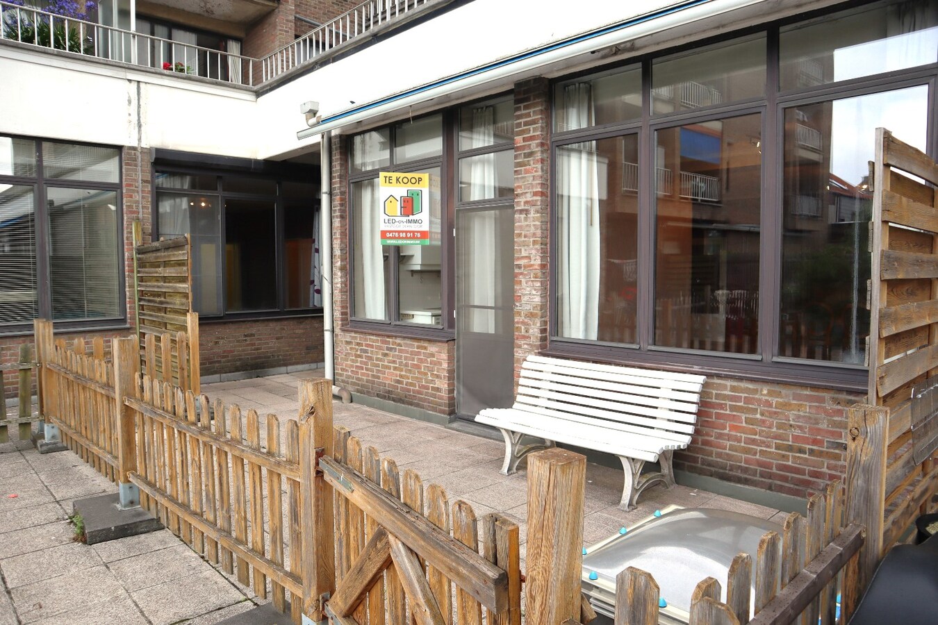 Gelijkvloers appartement met 2 slaapkamers te Tienen 