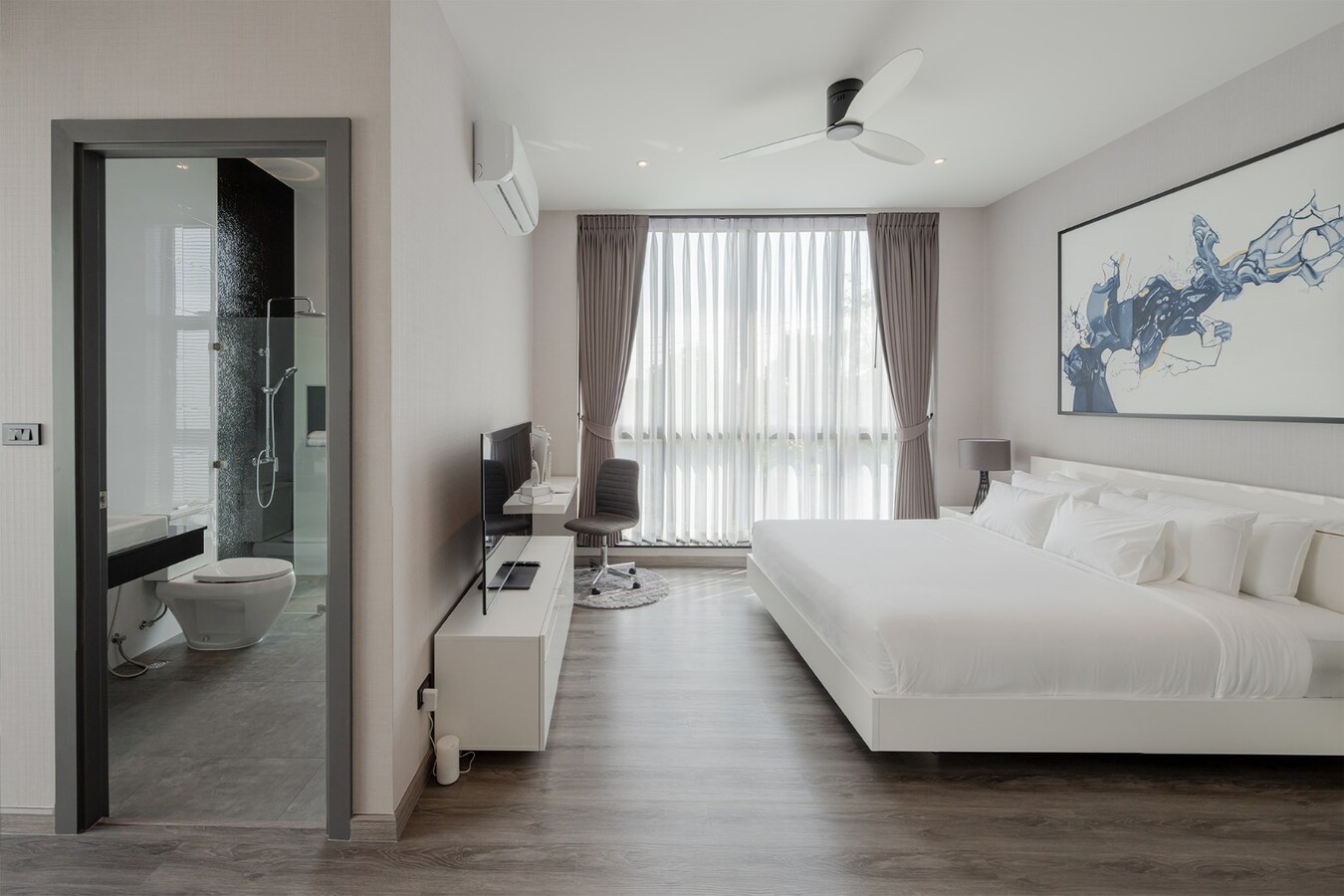 Thailand: Gloednieuwe luxe villa met zwembad in Chiang Mai. 