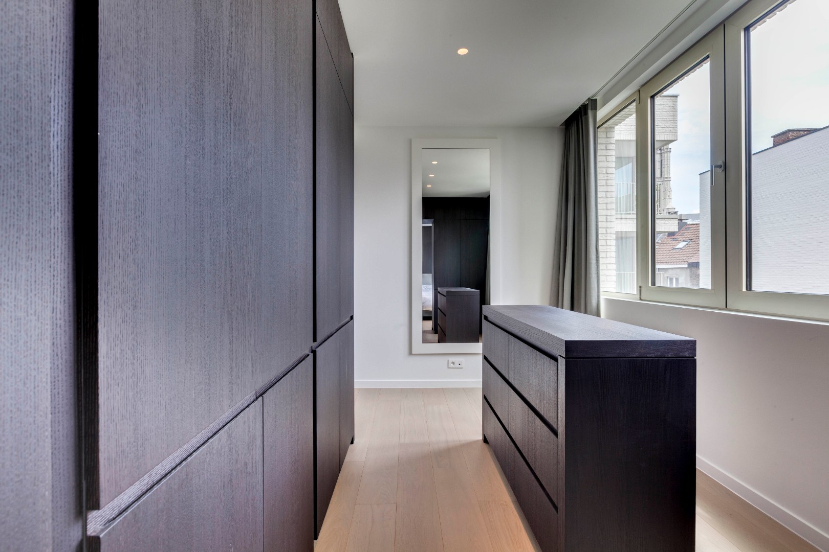 Gemeubeld en luxueus appartement  met parking te Kouterdreef 