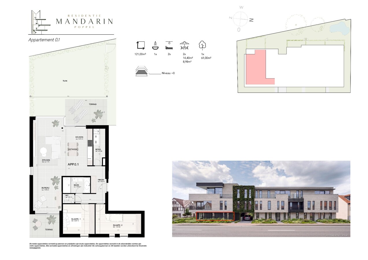 Benedenwoning te koop in Poppel