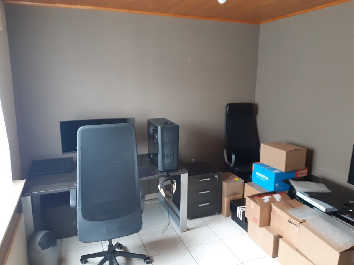 Praktische, gelijkvloerse woning. 