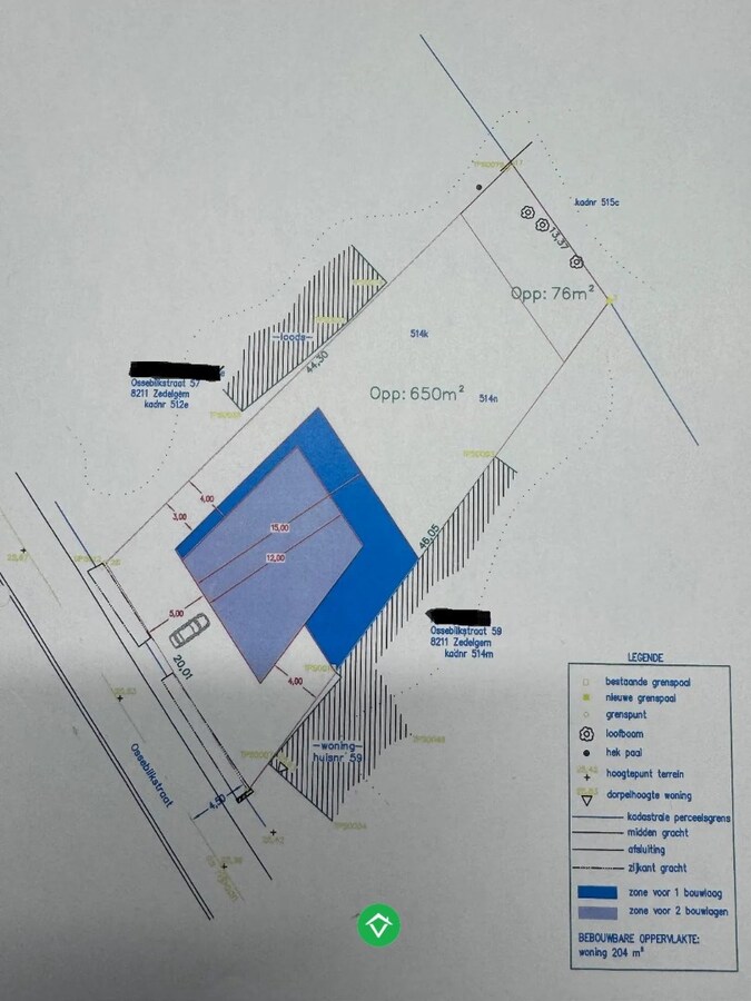 Bouwgrond te koop in Aartrijke 