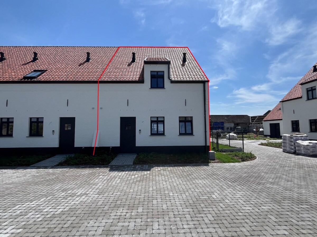 Nieuwbouwwoning in hoevestijl 
