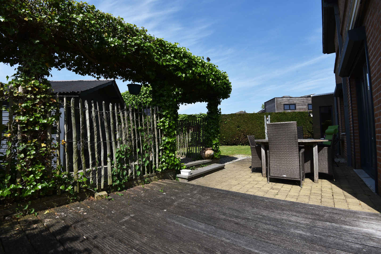 Gezinswoning 3 slpks, garage en tuin, rustig gelegen te Maldegem (Kleit) 