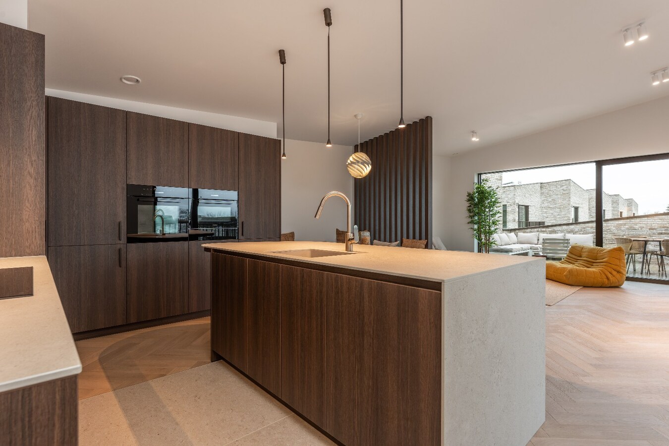 Exclusieve nieuwbouwwoning in autovrije verkaveling nabij het centrum van Knokke-Heist 