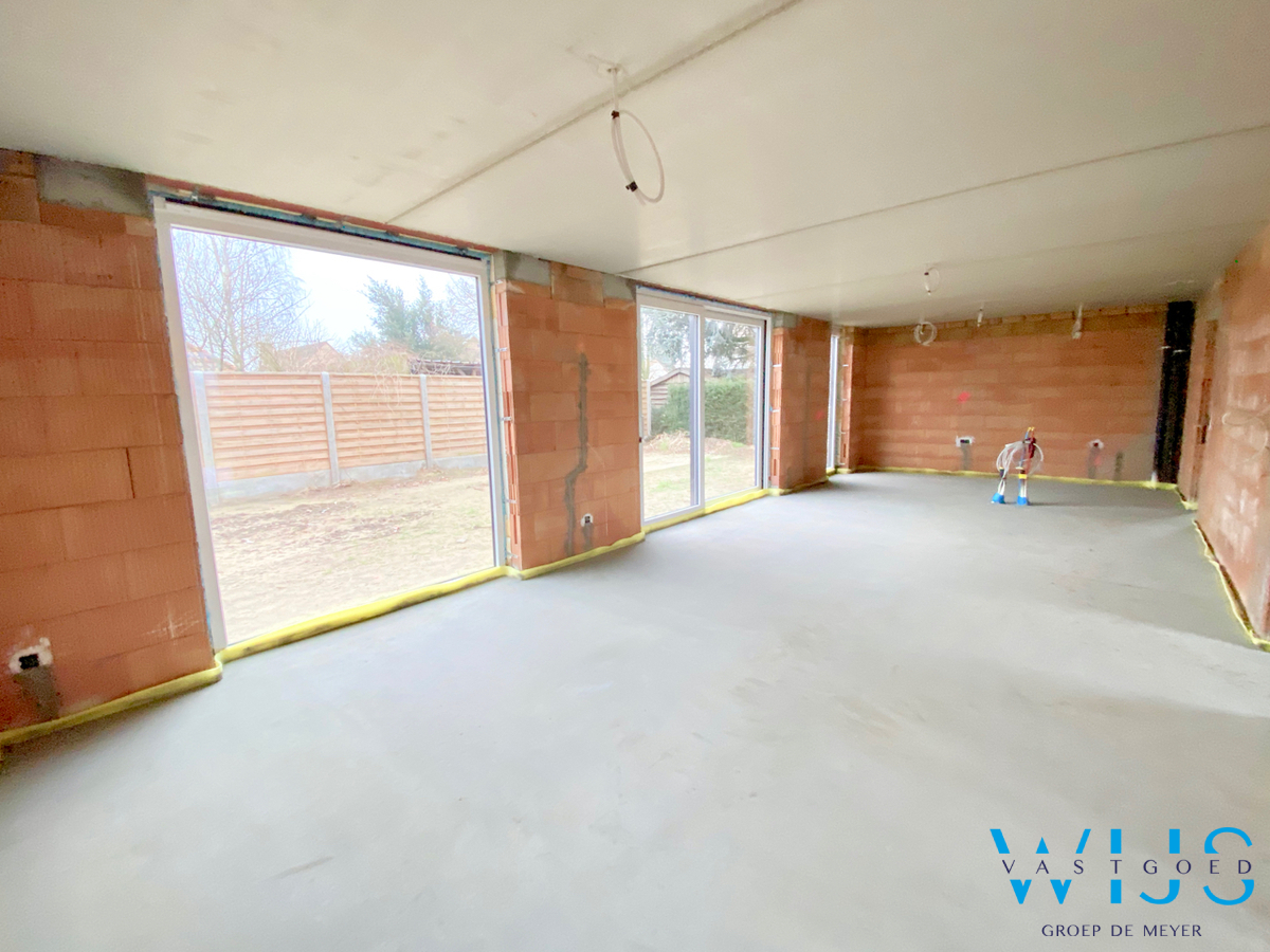 ULTRA ruime nieuwbouwwoning met 5 slaapkamers, 2 badkamers te RIEME/ERTVELDE  ! 