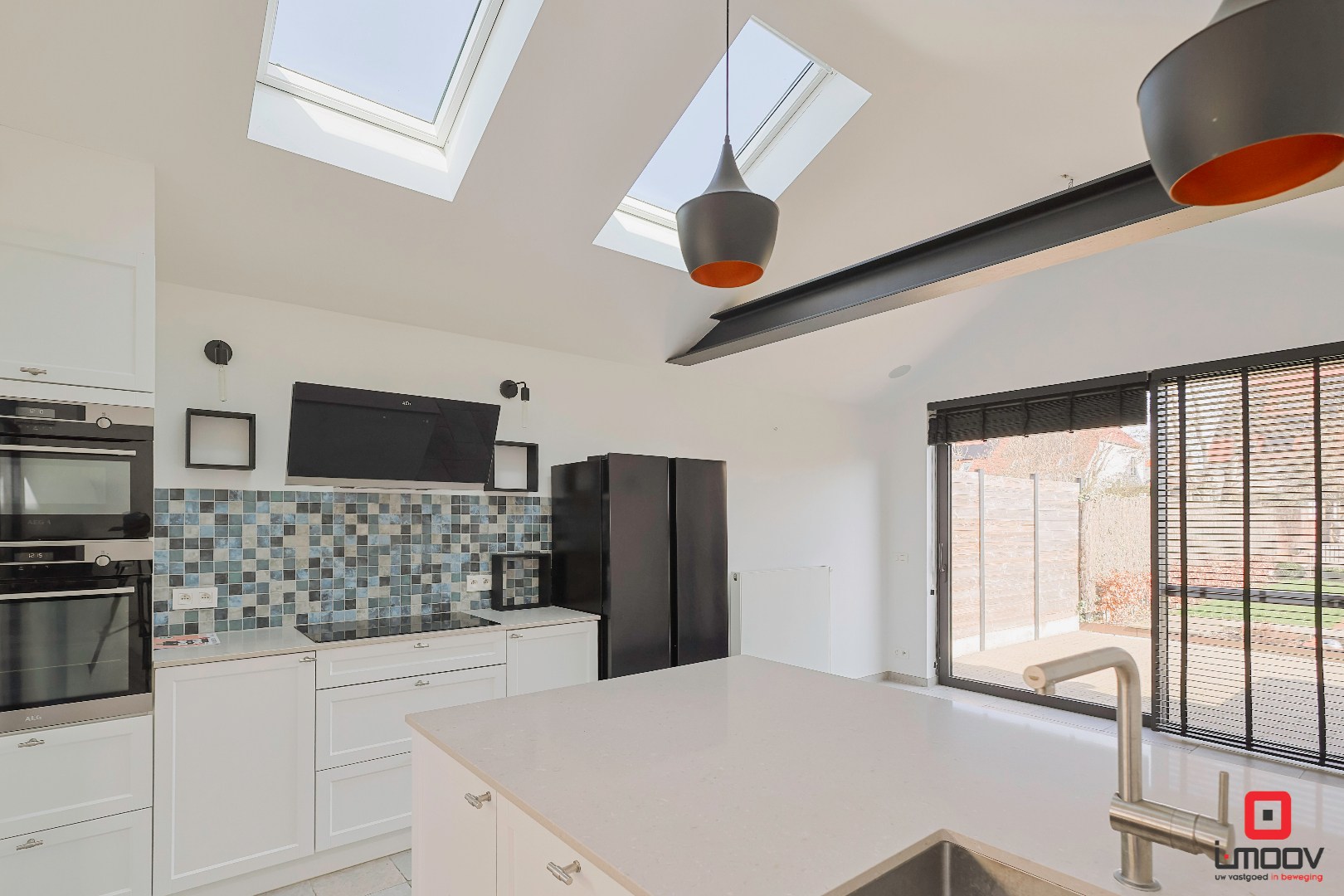 Instapklare woning met tuin, patio en garage op topligging in Blankenberge 