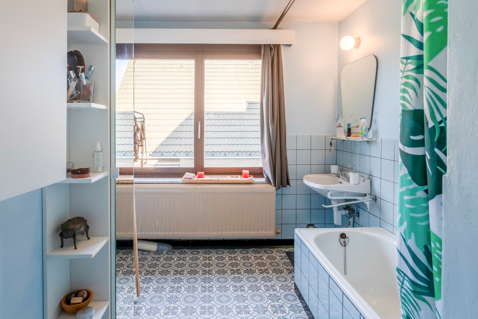 Ruime open bebouwing nabij het centrum van de Pinte 