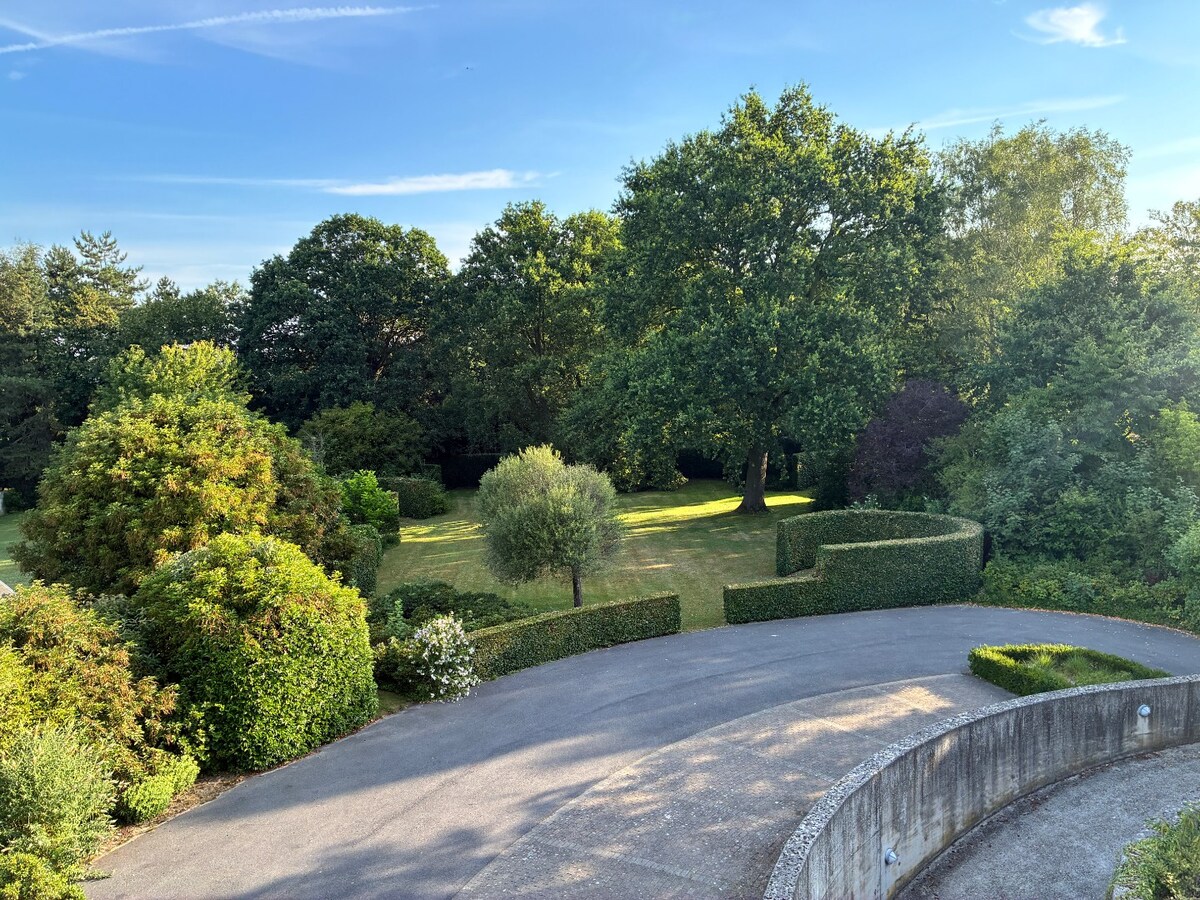 3 slpk-appartement met zicht op unieke tuin 