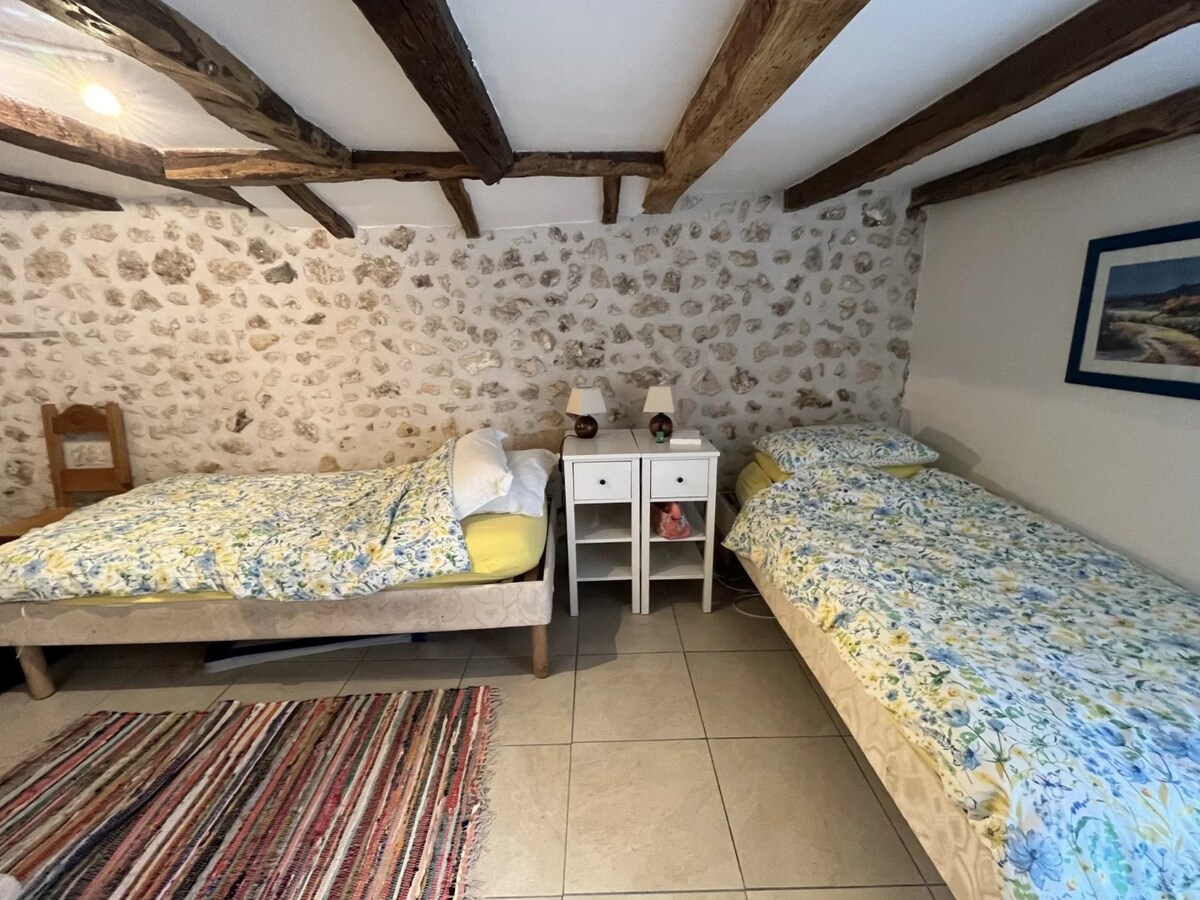 SAINT-MARTIN-DE-RIBERAC - Vakantiewoning met zwembad en 2 gîtes 